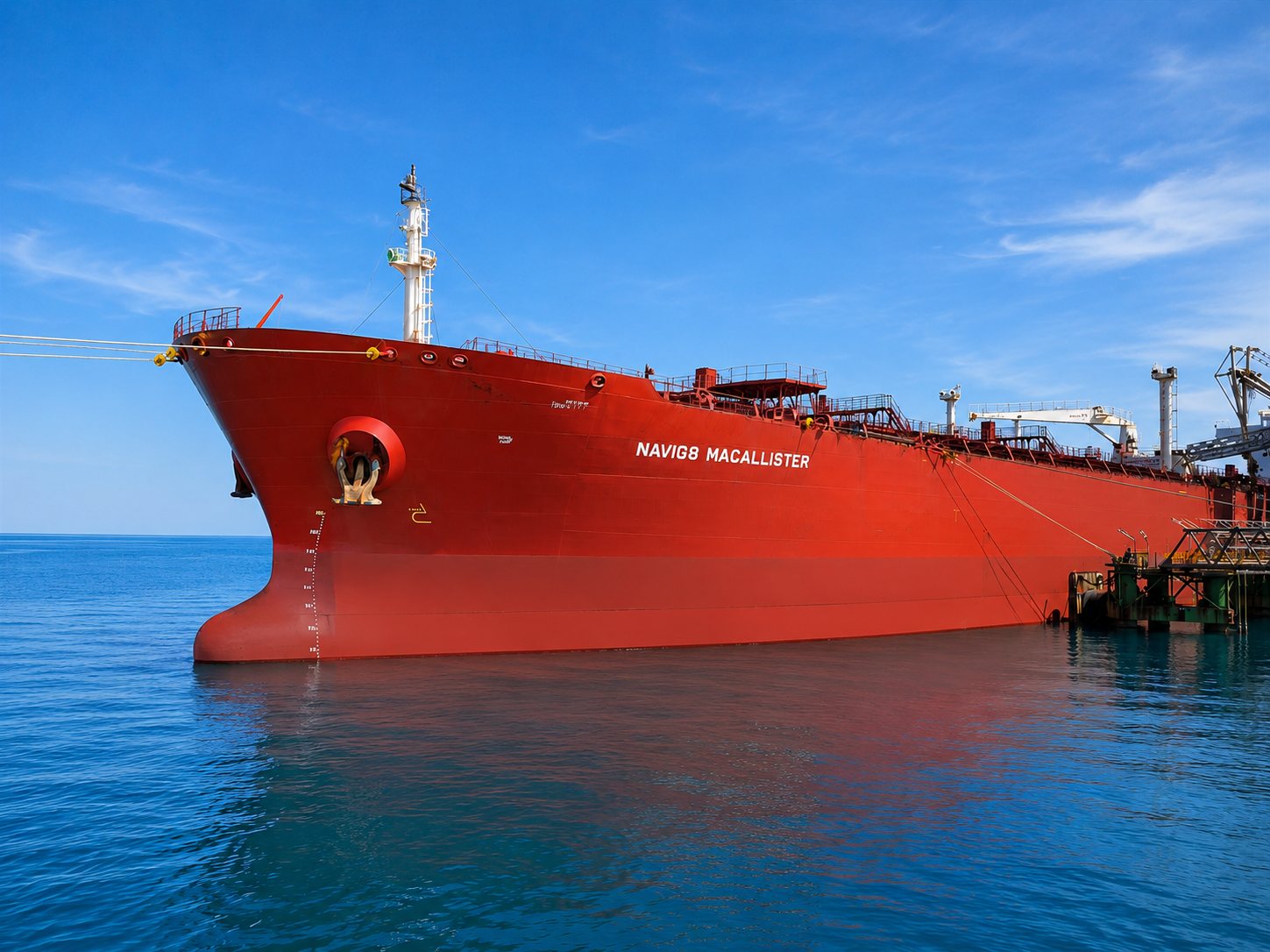 Navig8 Macallister at berth
